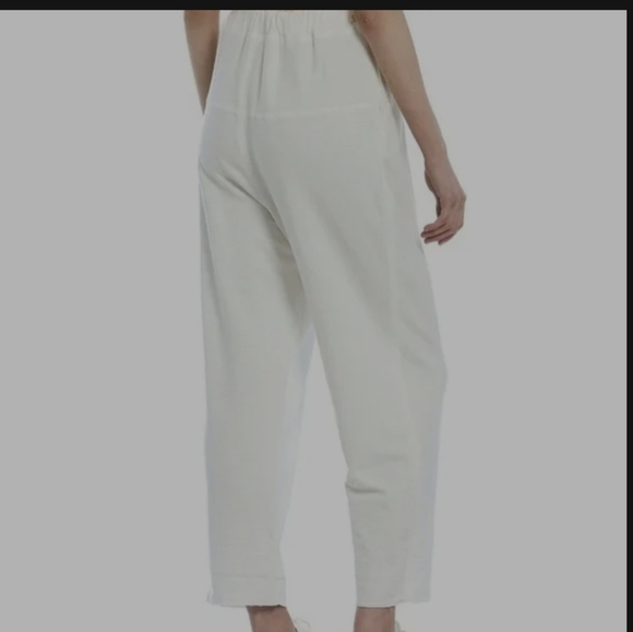 Free People Movement Surfside Straight Leg High waist Track Pants White Large - Picture 2 of 10
